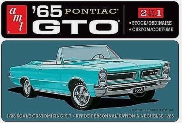 AMT1191M/12 - PONTIAC GTO 1965 para montar y pintar - 1