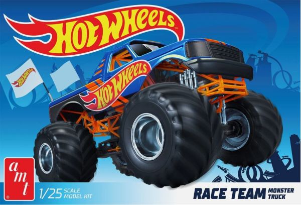 AMT1256/12 - Monster truck FORD - HOT WHEELS para montar y pintar - 1