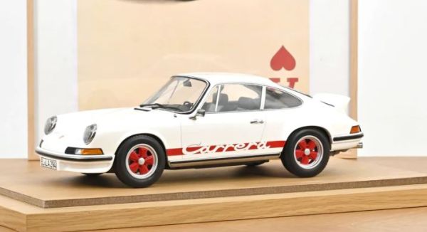 NOREV127514 - PORSCHE 911 Carrera RS 2.7 1973 Blanco y Rojo - 1