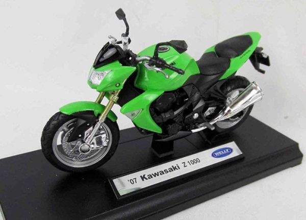 WEL12831 - KAWASAKI Z1000 2007 verde - 1
