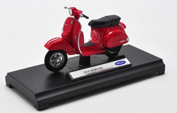WEL12850ROUGE - Vespa PX 2016 (Roja) - 1