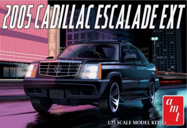 AMT1317/12 - CADILLAC Escalade EXT 2005 para montar y pintar - 1
