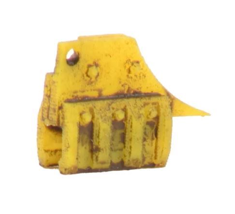 NOC13604 - 10 topes de vagón - 0,7 x 0,3 x 0,5 cm - 1