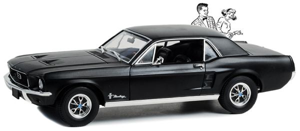 GREEN13661 - FORD Mustang coupe 1968
