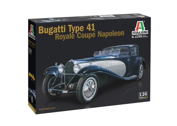 ITA13705 - BUGATTI Type 41 Royal Coupé Napoléon (requiere montaje y pintura) - 1