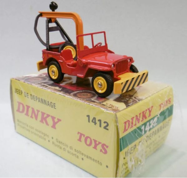 DIN1412 - JEEP de rescate rojo - Edición Atlas - 1