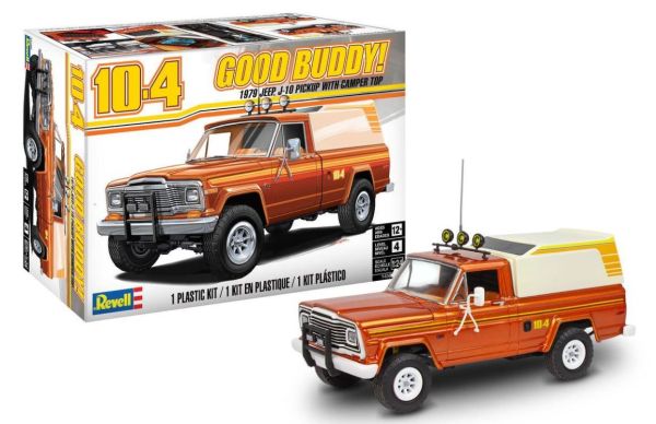 REV14568 - Camioneta Jeep J-10 - Para armar y pintar - 1
