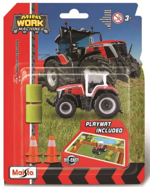 MST15592-B - Set MASSEY FERGUSON 8S.265 con accessori e area di gioco - 1