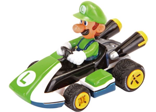 CARRERA15817039-D - Kart de fricción verde MARIO KART en caja - Luigi - 1