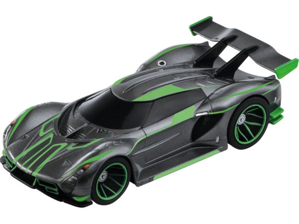 CARRERA15817084-A - Hyper Sportcar tuning gris y verde de fricción - 1