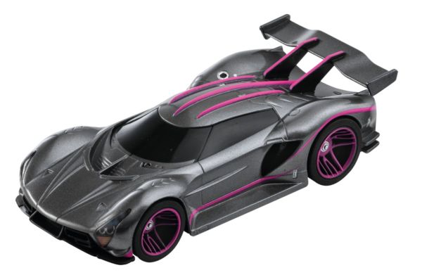 CARRERA15817084-D - Hyper Sportcar tuning gris y rosa de fricción - 1