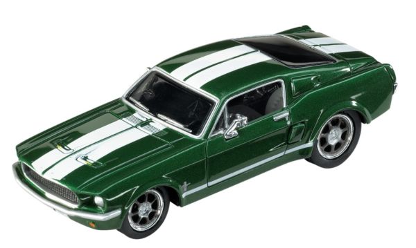 CARRERA15817085-C - FORD Mustang 1967 verde y blanco de fricción - 1