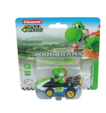 CARRERA15818316 - Karting de fricción MARIO KART en blíster - Yoshi - 1