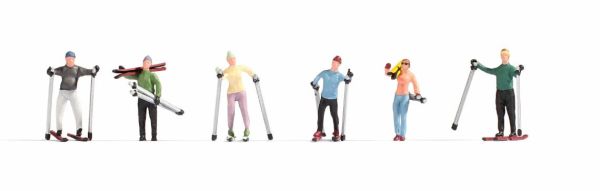 NOC15827 - 6 esquiadores con accesorios - 1