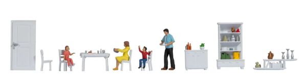 NOC16284 - Conjunto de figuras temáticas - Comedor - 1