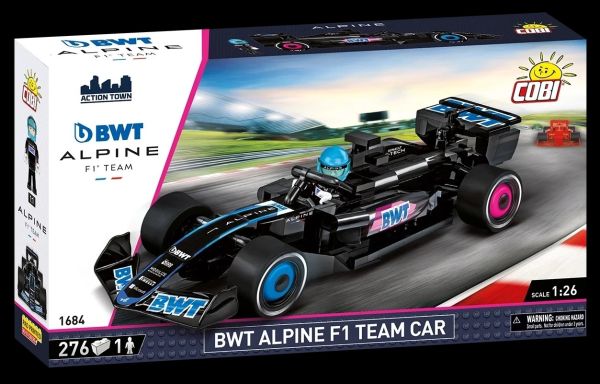 COB1684 - Coche del equipo F1 ALPINE BWT - 276 piezas - 1