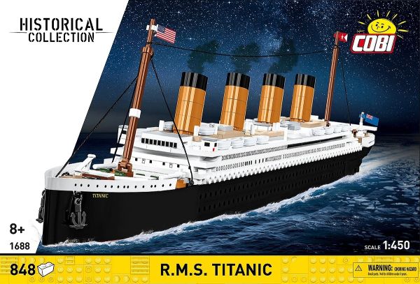 COB1688 - R.M.S. TITANIC - 848 piezas - 1