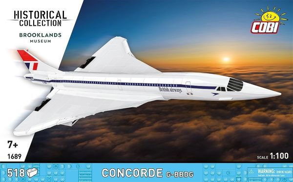 COB1689 - CONCORDE G-BBDG - 518 piezas - 1