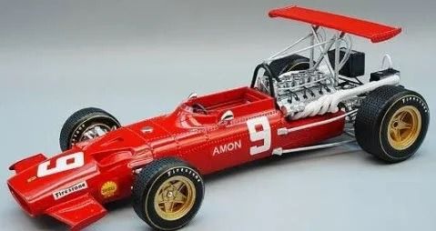 TM18-200D - FERRARI 312 F1 #9 GP de Sudáfrica 1969 C.AMON - Limitada a 105 ejemplares - 1