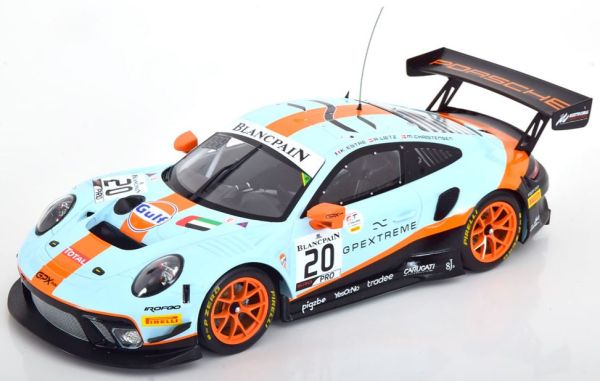 IXO-LEGT18-23003 - PORSCHE 911 GT3 R #20 ganador de las 24H SPA 2019 GULF RACING G.CHRISTENSEN / LIETZ / ESTRE - 1