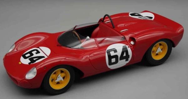 TM18-234E - FERRARI 206 #64 Ganador del Dino SP Friburgo - Schauinsland 1965 L.SCARFLOTTI - 1