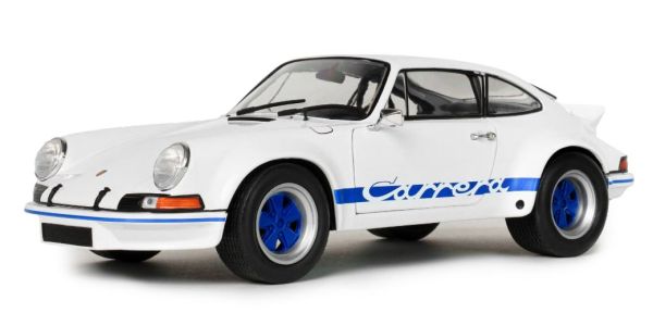 SOL1801119 - PORSCHE 911 RSR 1973 Blanco con franjas azules - 1