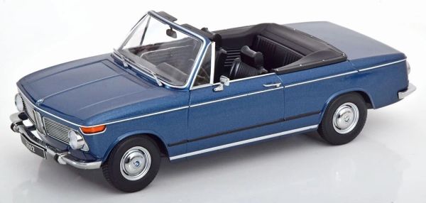 KKS181104 - BMW 2002 Convertible 1968 Azul Oscuro Metalizado - 1