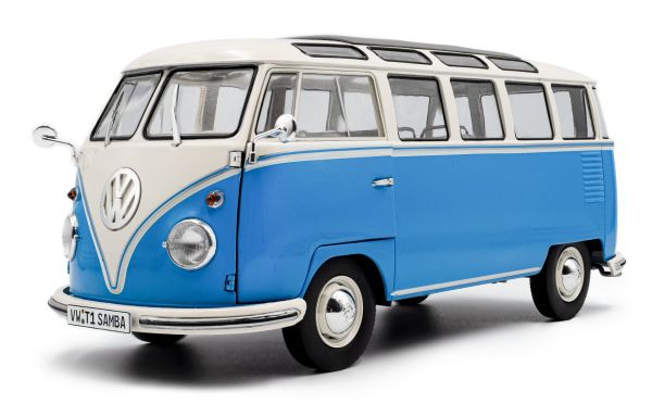 SOL1813401 - VOLKSWAGEN Tipo 1 Samba 1962 azul y blanco - 1