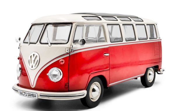 SOL1813402 - VOLKSWAGEN Tipo 1 Samba 1962 rojo y blanco - 1