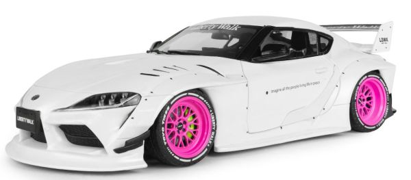 SOL1815502 - Kit de carrocería Toyota GR Supra Liberty Walk 2025 Blanco y Rosa - 1