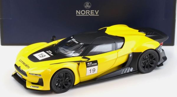NOREV181609 - GT by CITROEN 2008 Amarillo y Negro - Coche Conceptual - Edición Limitada a 200 unidades. - 1