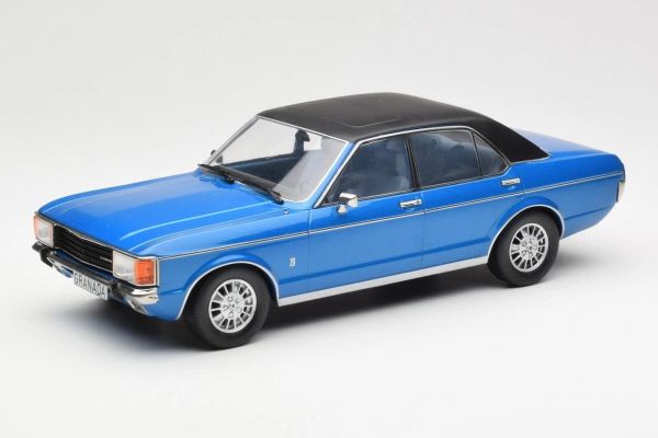 MOD18394 - FORD Granda MKI 1975 Azul Metalizado y Negro - 1