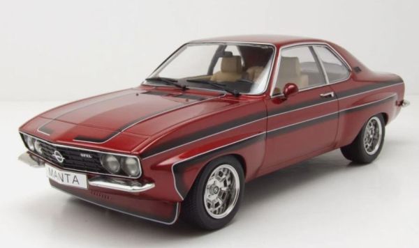 MOD18427 - OPEL Manta A Irnscher 1974 Rojo Oscuro Metalizado - 1
