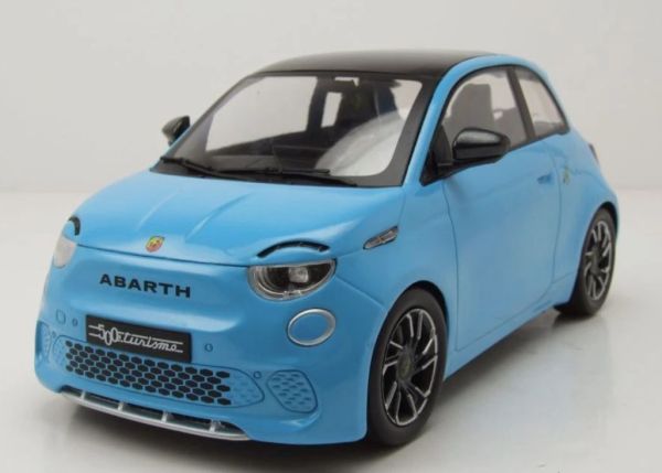 MOD18499 - Fiat 500e Abarth 2024 Azul Claro - 1