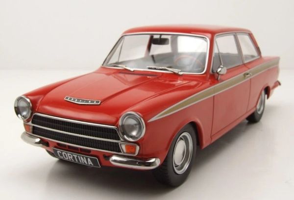 MOD18532 - Ford Lotus Cortina Mk.1 1966 Rojo y Oro - 1