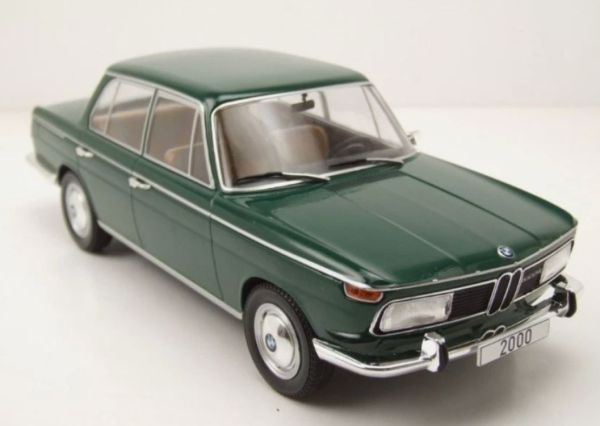 MOD18542 - BMW 2000 Tipo 121 1966 Verde Oscuro - 1