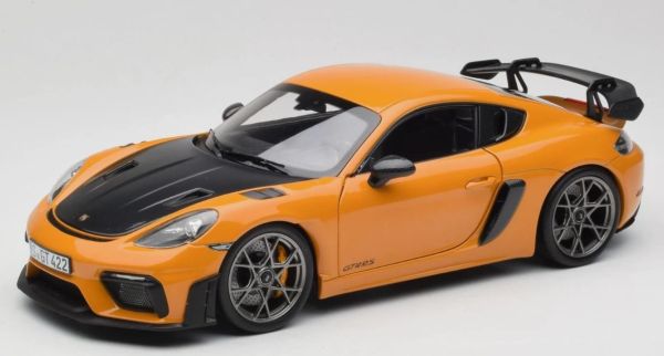 NOREV187252 - PORSCHE Cayman GT4 RS Weissach-Paket 2023 Bahama-Gelb - 1