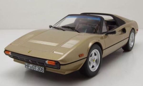 NOREV187932 - FERRARI 308 GTS Quattrovalvole 1982 Dorado metalizado - 1