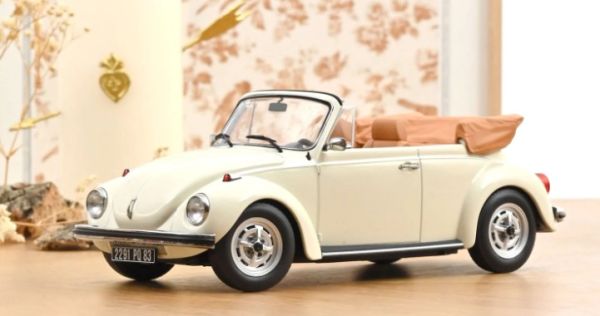 NOREV188535 - VOLKSWAGEN 1303 Cabriolet 1972 Blanco crema - 1