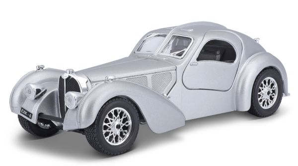 BUR22092 - BUGATTI Atlántico 1936 Plata - 1