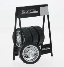 IXO18SET030W - Juego de 4 neumáticos OZ con llantas grises - 1