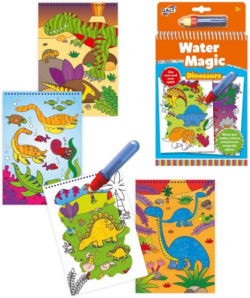 GAT1004660 - Dinosaurios mágicos para colorear con agua - 1