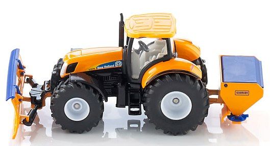 SIK2940 - NEW HOLLAND T7070 con cuchilla y esparcidor Ech:1/50 - 1