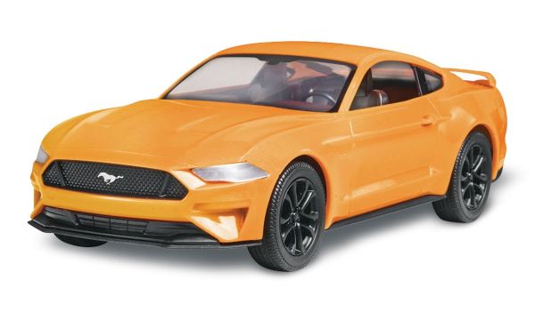 REV11996 - FORD MUSTANG GT Naranja 2018 para montar - 1