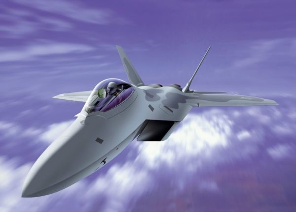 ITA1207 - Construye y pinta el avión de combate F-22 Raptor - 1
