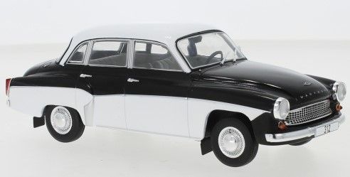 WBXWB124096 - WARTBURG 312 1974 Blanco y negro - 1