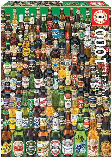 EDU12736 - Puzzle 1000 Piezas Cervezas - 1