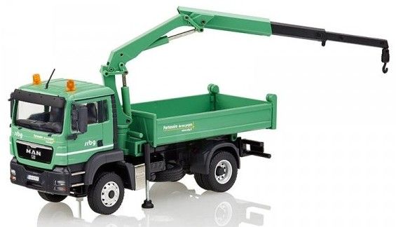 CON71165/06 - MAN TGS M 4x4 con grúa de descarga SRBG - 1