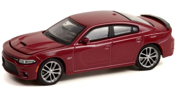 GREEN13310-E - DODGE Charger R/T Scat Pack 2017 Burdeos de la serie GLMUSCLE bajo blister - 1
