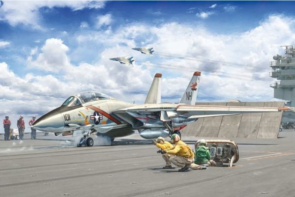 ITA1414 - Construye y pinta el avión de combate F-14A Tomcat - 1